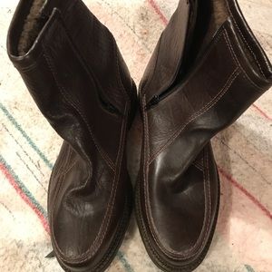 Montre men’s winter boots, insulated, side zip